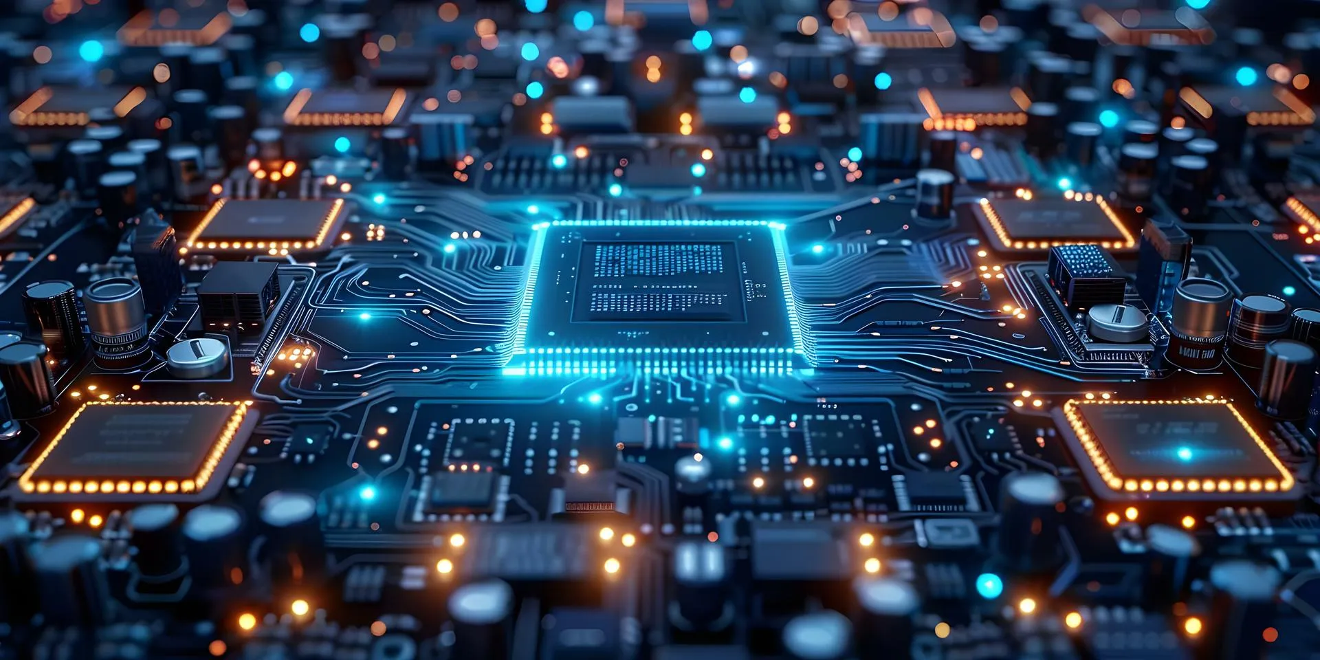 Semiconductor chip on a fingertip