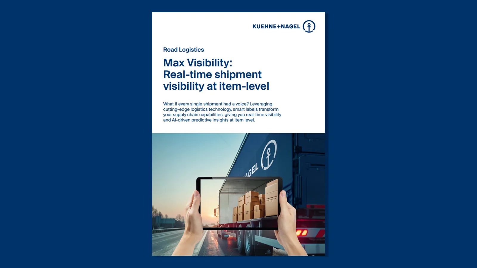 Max visibility flyer cover