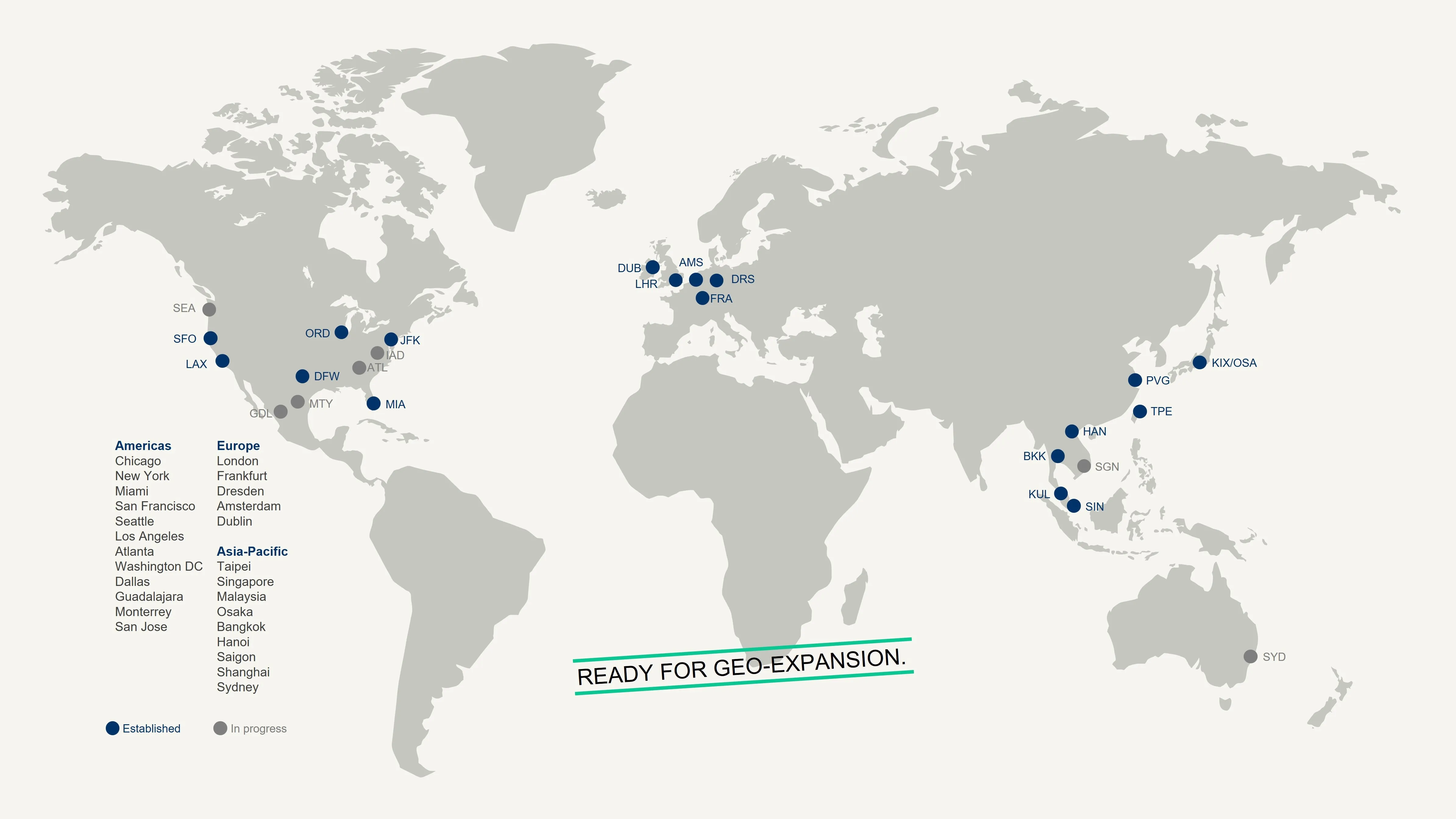 2025 global cloud infrastructure network – qualified for core level (updated Nov 2024)